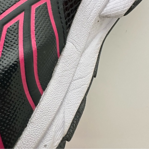 Reebok Quickchase Pink Black Womens Running Athletic Shoes - Picture 11 of 16